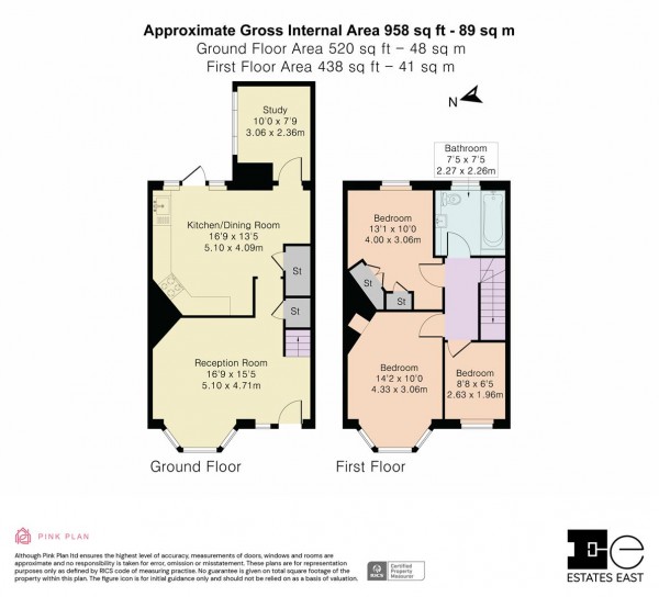Floorplan for Orford Road, Walthamstow, London, E17