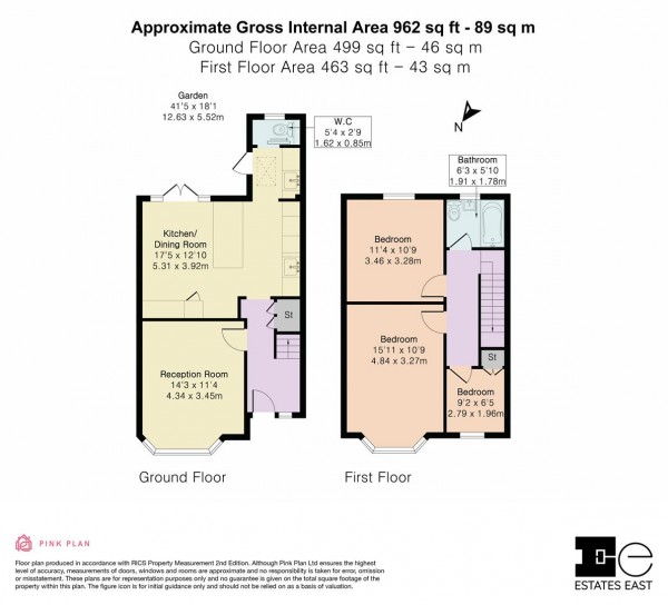 Floorplan for Belgrave Road, Leyton, London, E10
