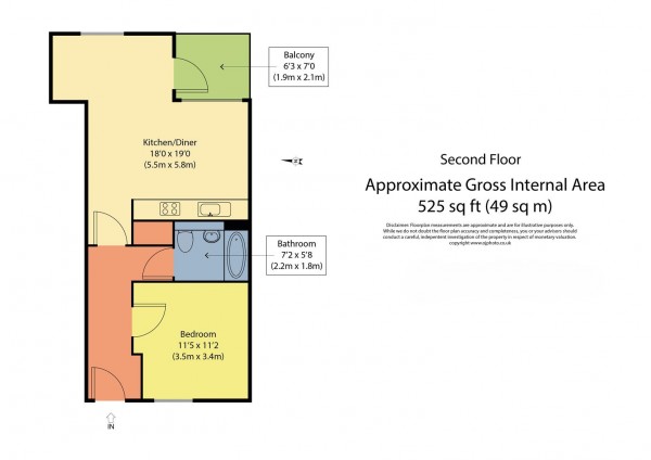 Floorplan for High Road Leyton, Leyton, London, E10