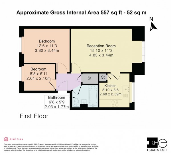 Floorplan for Yunus Khan Close, Walthamstow, London, E17