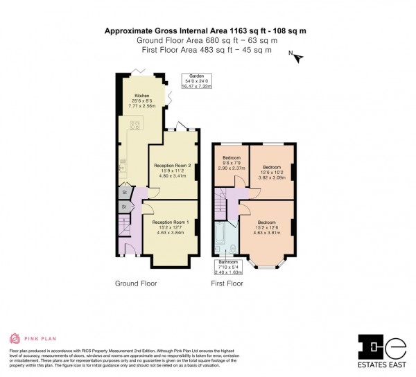Floorplan for Castleton Road, Walthamstow, London, E17