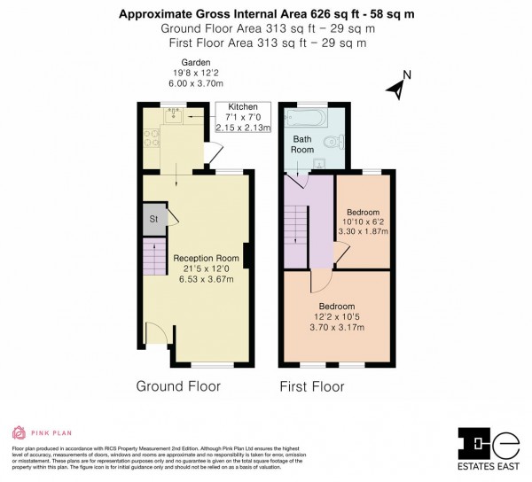 Floorplan for Primrose Road, Leyton, London, E10