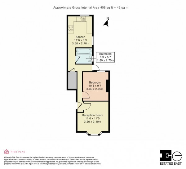 Floorplan for Glenthorne Road, Walthamstow, London, E17