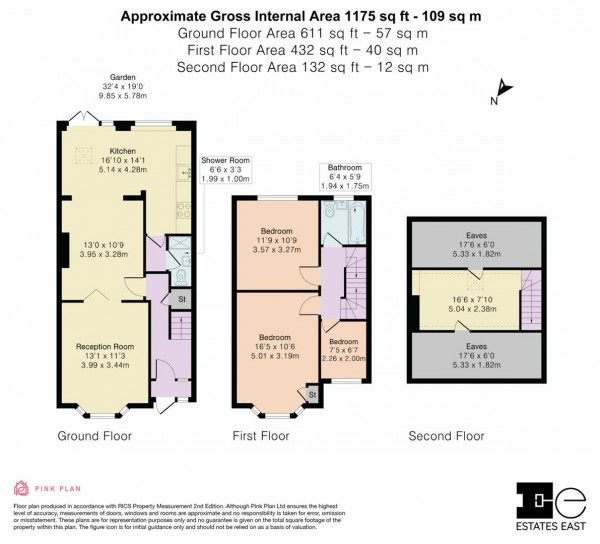 Floorplan for Belgrave Road, Leyton, London, E10