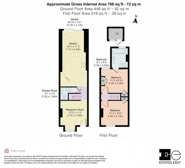 Floorplan for Barclay Road, Walthamstow, London, E17