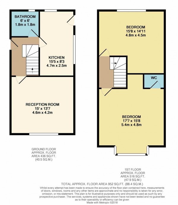Floorplan for Ancient House, Church Lane, Walthamstow, London, E17