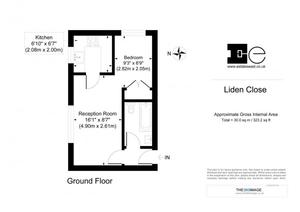 Floorplan for Liden Close, Walthamstow, London, E17