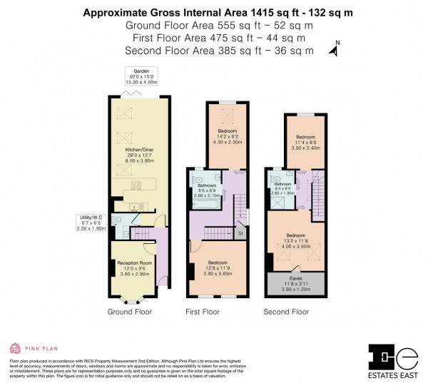 Floorplan for Barclay Road, Walthamstow, London, E17