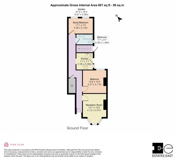 Floorplan for Hitcham Road, Walthamstow, London, E17