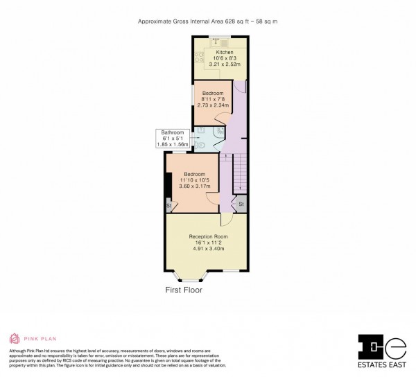 Floorplan for Orford Road, Walthamstow, London, E17