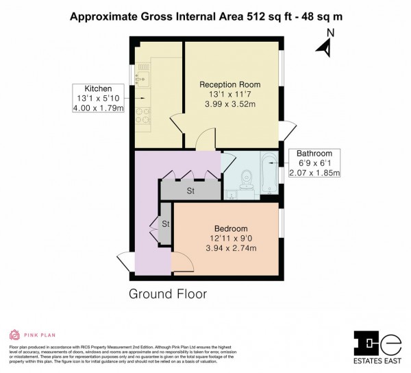 Floorplan for Alexandra Road, Walthamstow, London, E17
