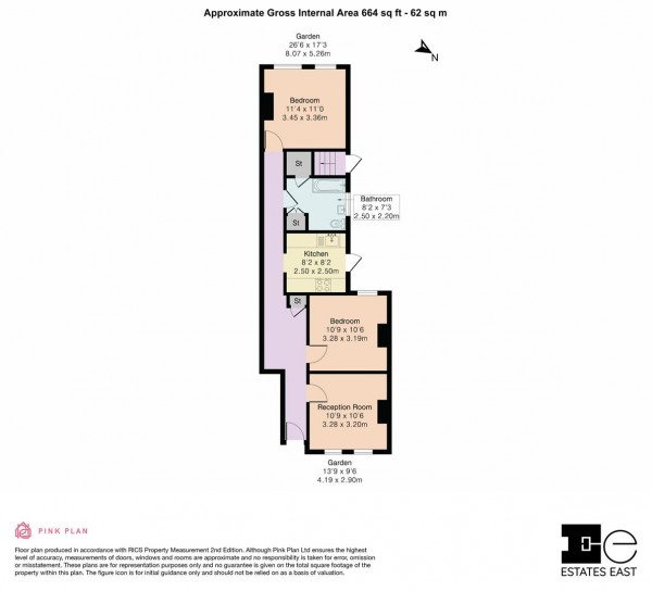 Floorplan for Winns Avenue, Walthamstow, London, E17