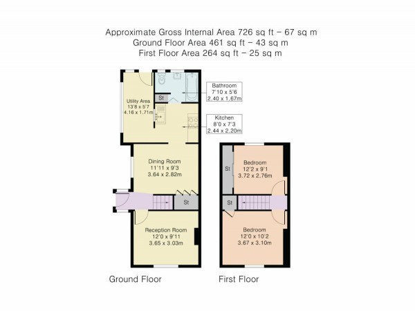 Floorplan for Eden Road, Walthamstow, London, E17