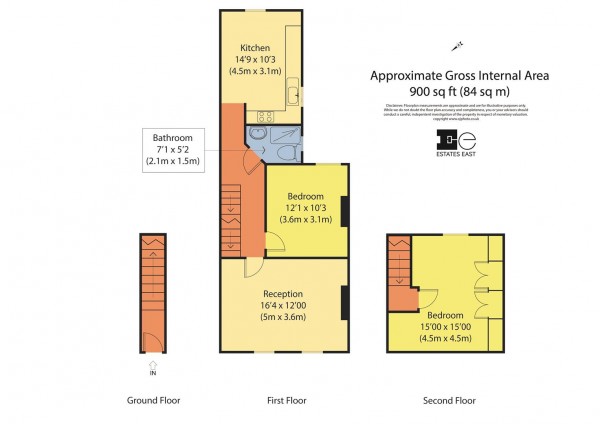 Floorplan for Malta Road, Leyton, London, E10