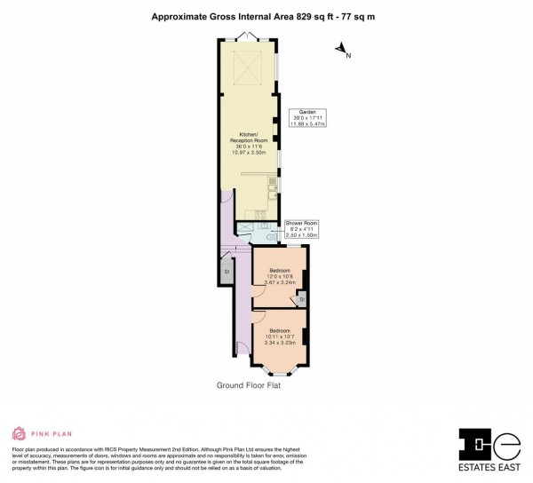 Floorplan for Howard Road, Walthamstow, London, E17