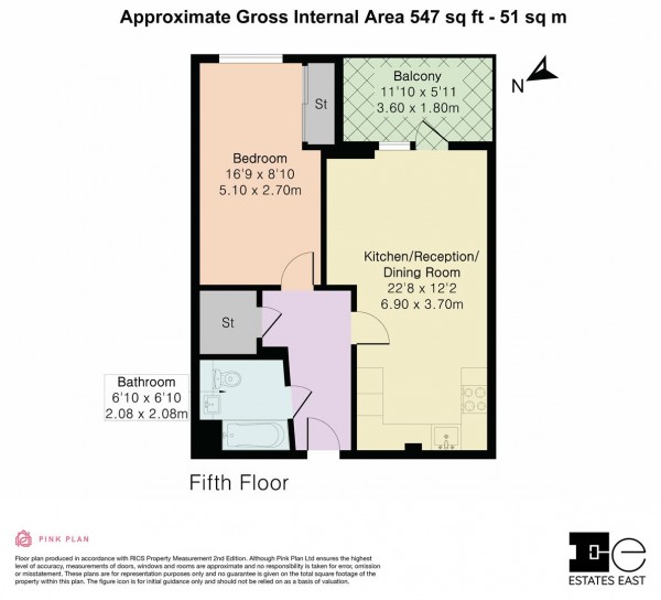 Floorplan for Clarkson Crescent, Walthamstow, London, E17