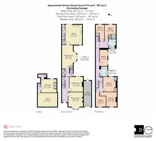 Floorplan for Pembroke Road, Walthamstow, London, E17