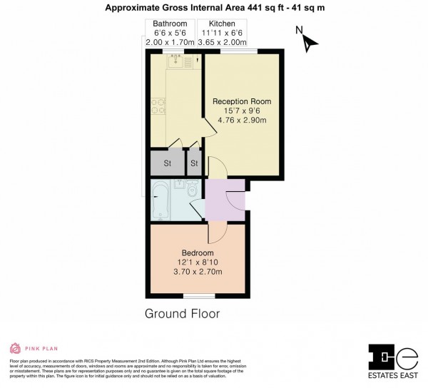 Floorplan for Swell Court, Gandhi Close, Walthamstow, London, E17