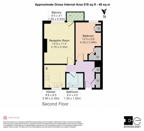 Floorplan for Avonfield Court, Avon Road, Walthamstow, London, E17