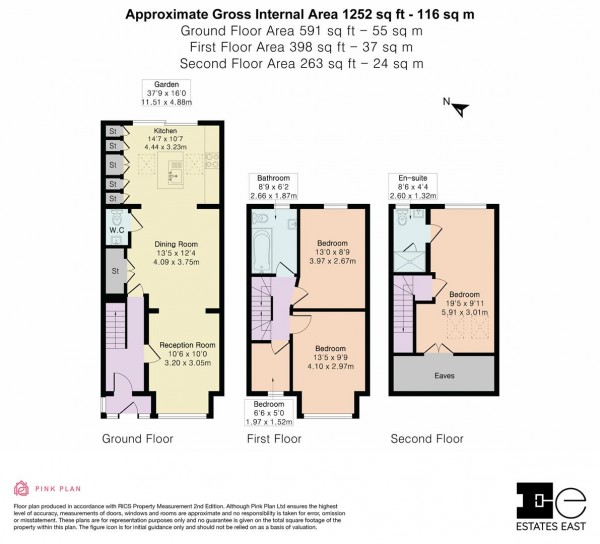 Floorplan for Morland Road, Walthamstow, London, E17