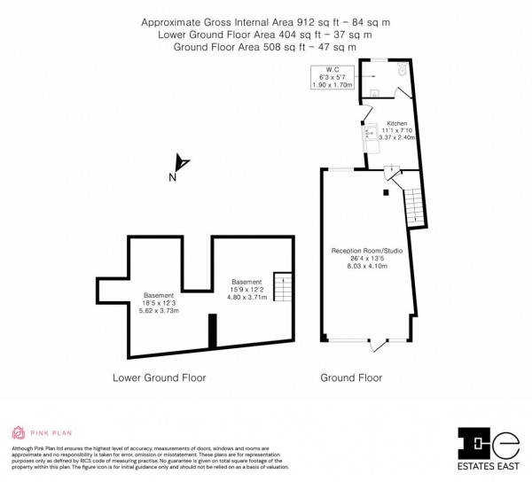 Floorplan for Sebert Road, Forest Gate, London, E7