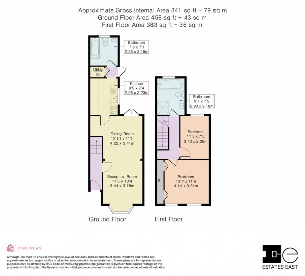 Floorplan for Bromley Road, Walthamstow, London, E17
