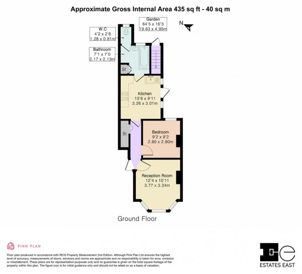 Floorplan for Fleeming Road, Walthamstow, London, E17
