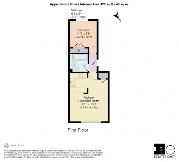 Floorplan for Hastingwood Court, Pembroke Road, Walthamstow, London, E17