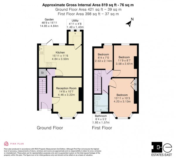 Floorplan for Knotts Green Road, Leyton, London, E10