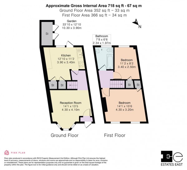 Floorplan for Century Road, Walthamstow, London, E17