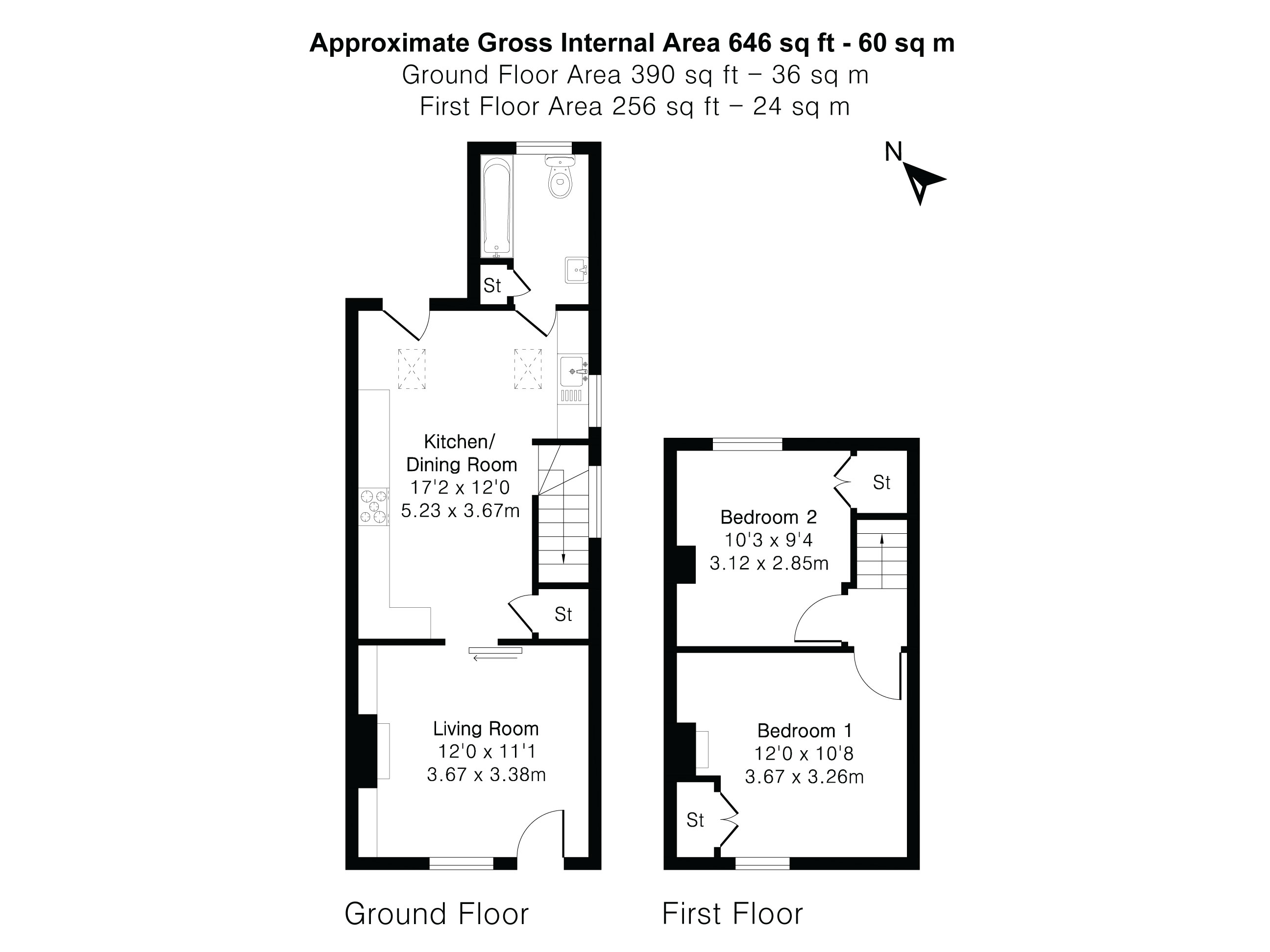 Floorplan for Alton, Hampshire