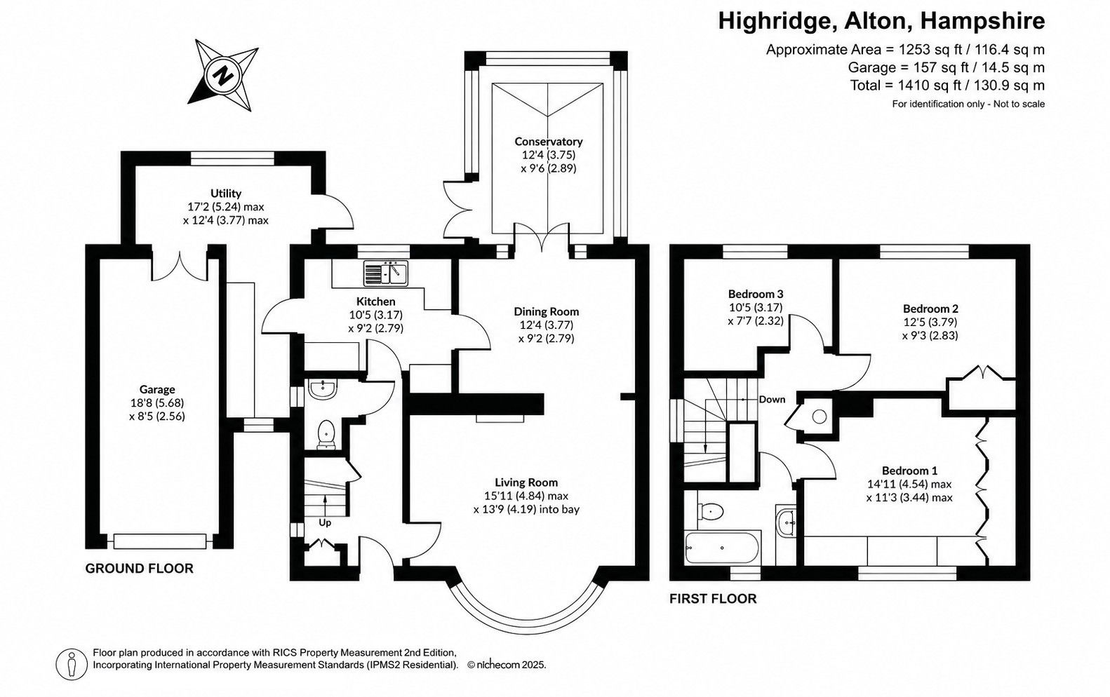 Floorplan for Alton, Hampshire