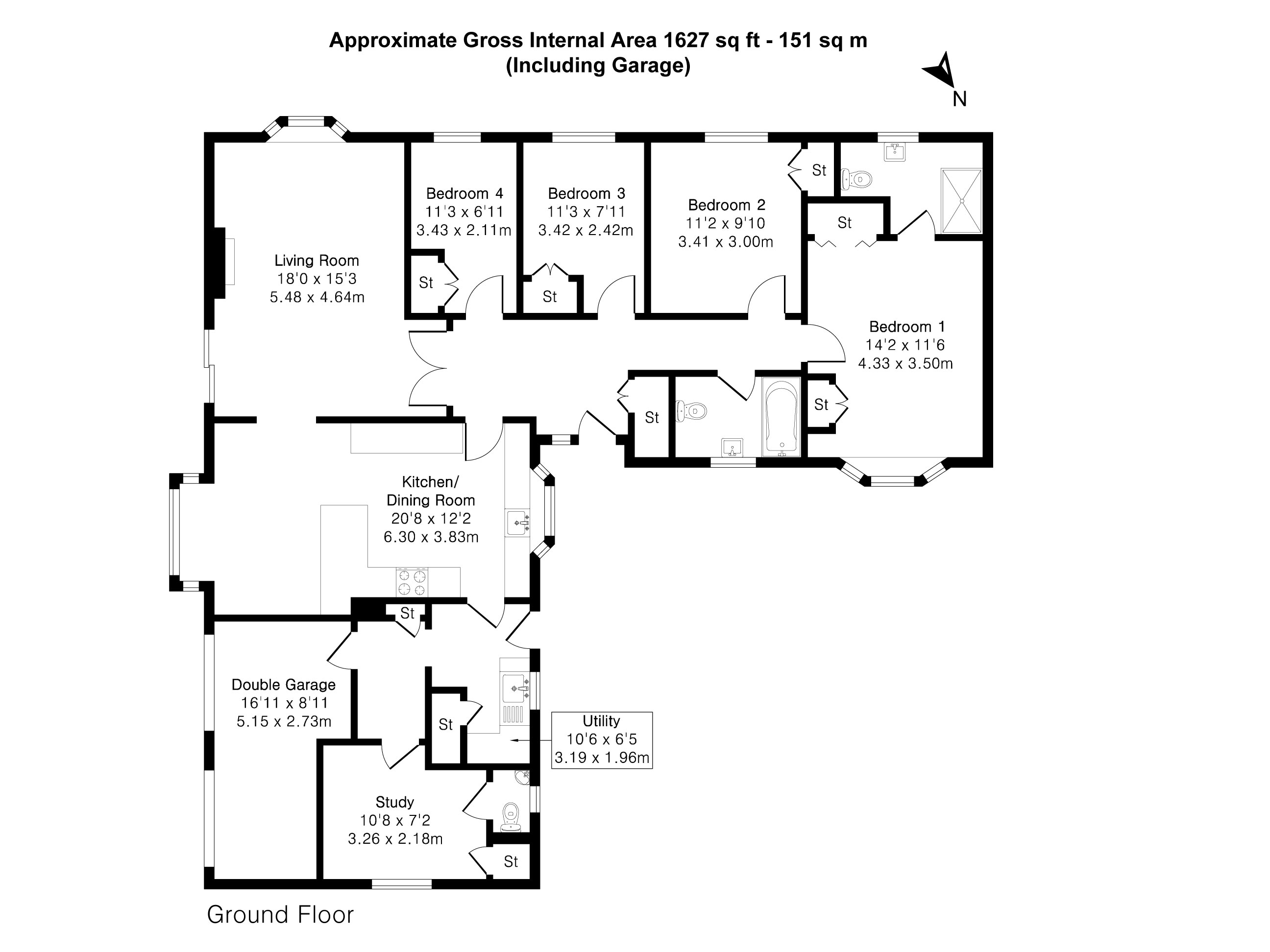 Floorplan for Alton, Hampshire