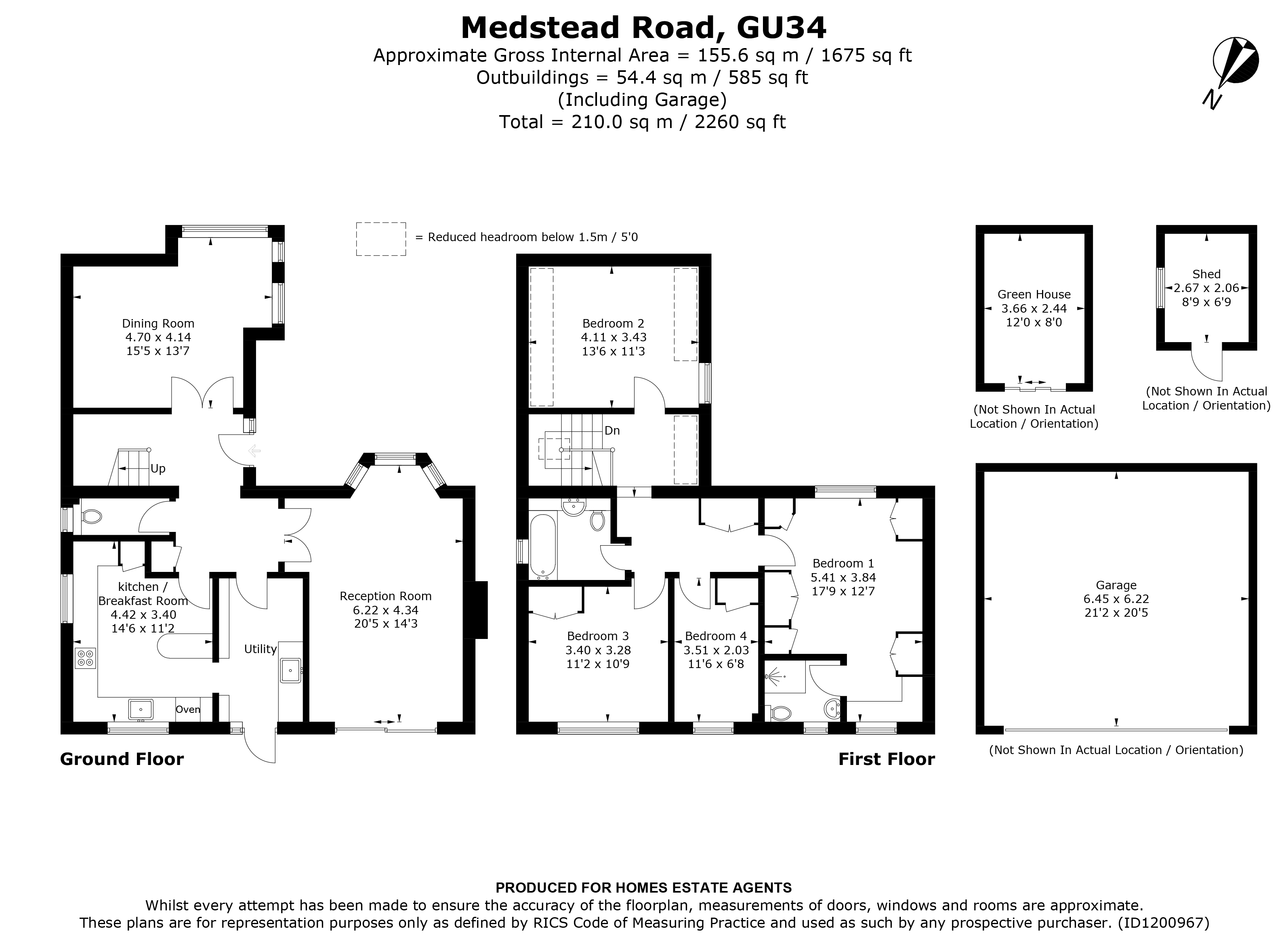 Floorplan for Beech, Alton, Hampshire