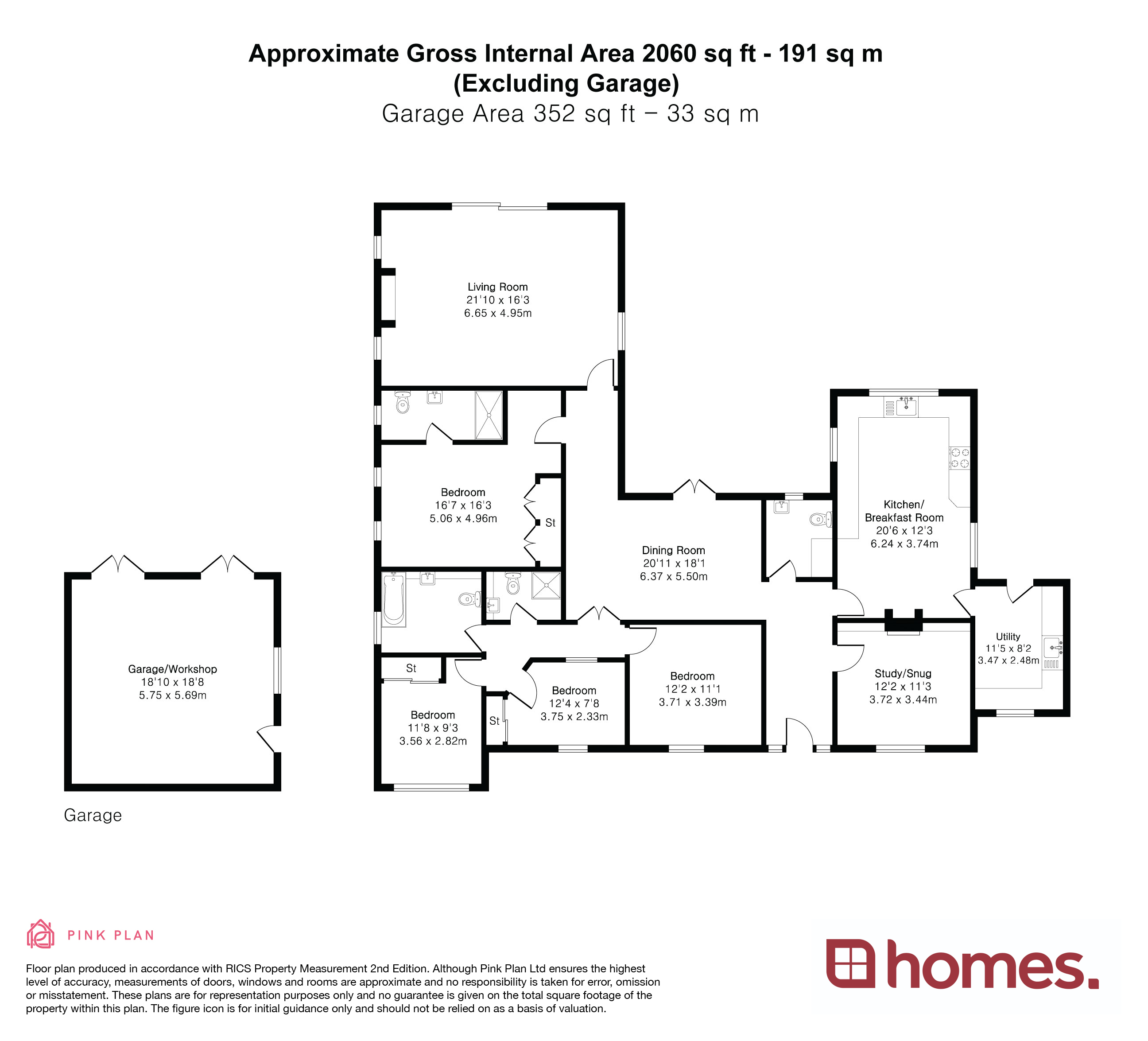 Floorplan for Medstead, Alton, Hampshire