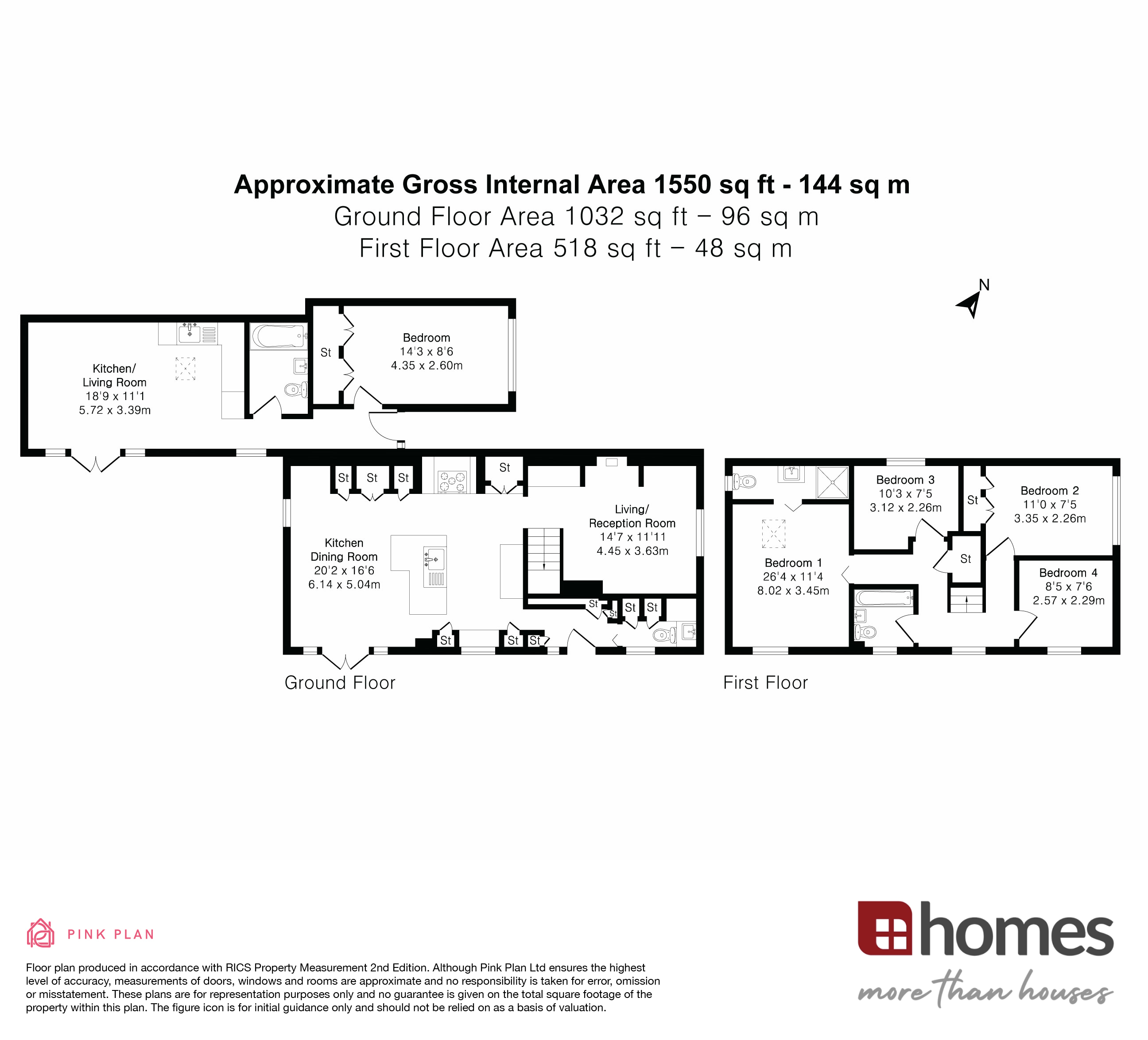 Floorplan for Holybourne, Alton, Hampshire