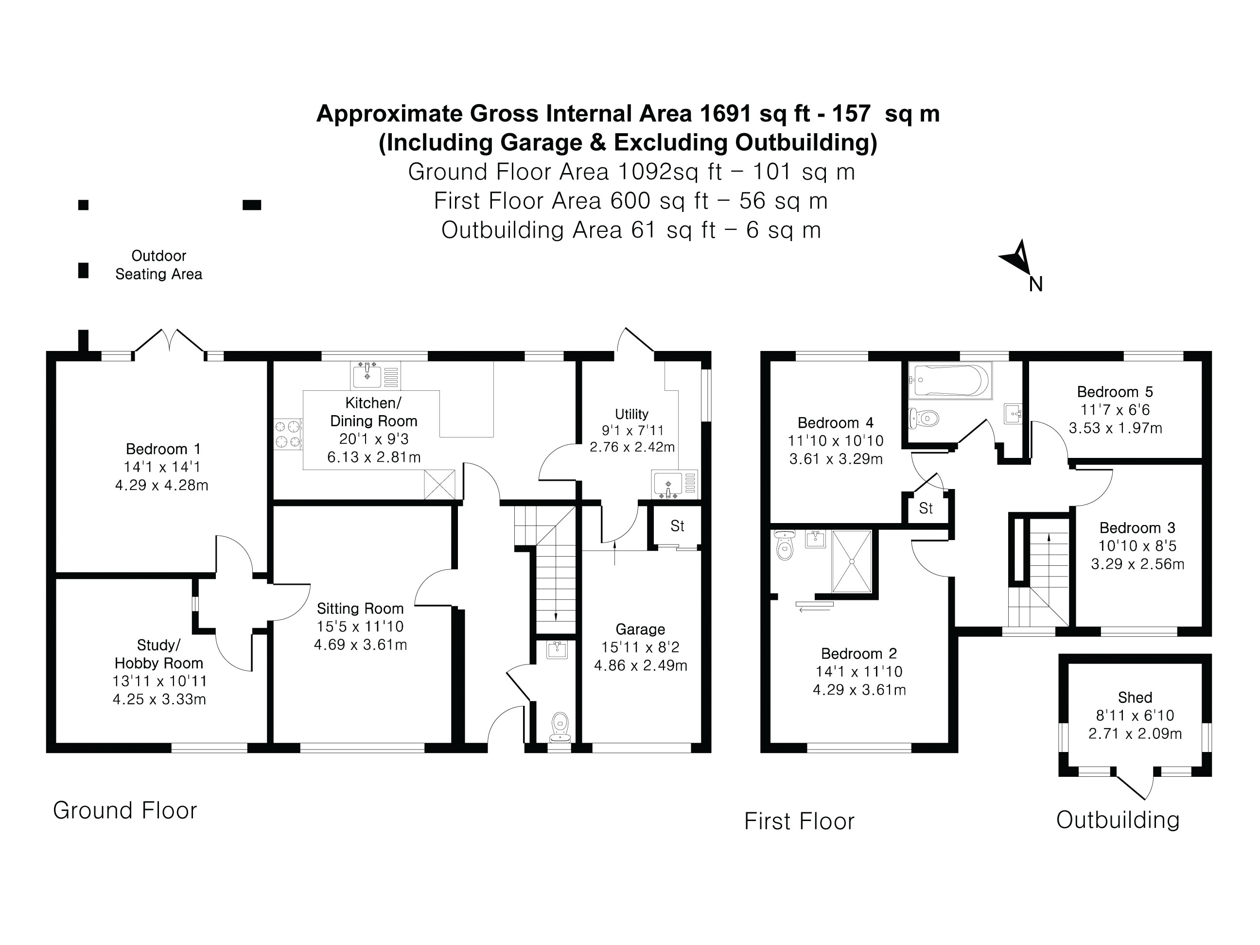 Floorplan for Holybourne, Alton, Hampshire