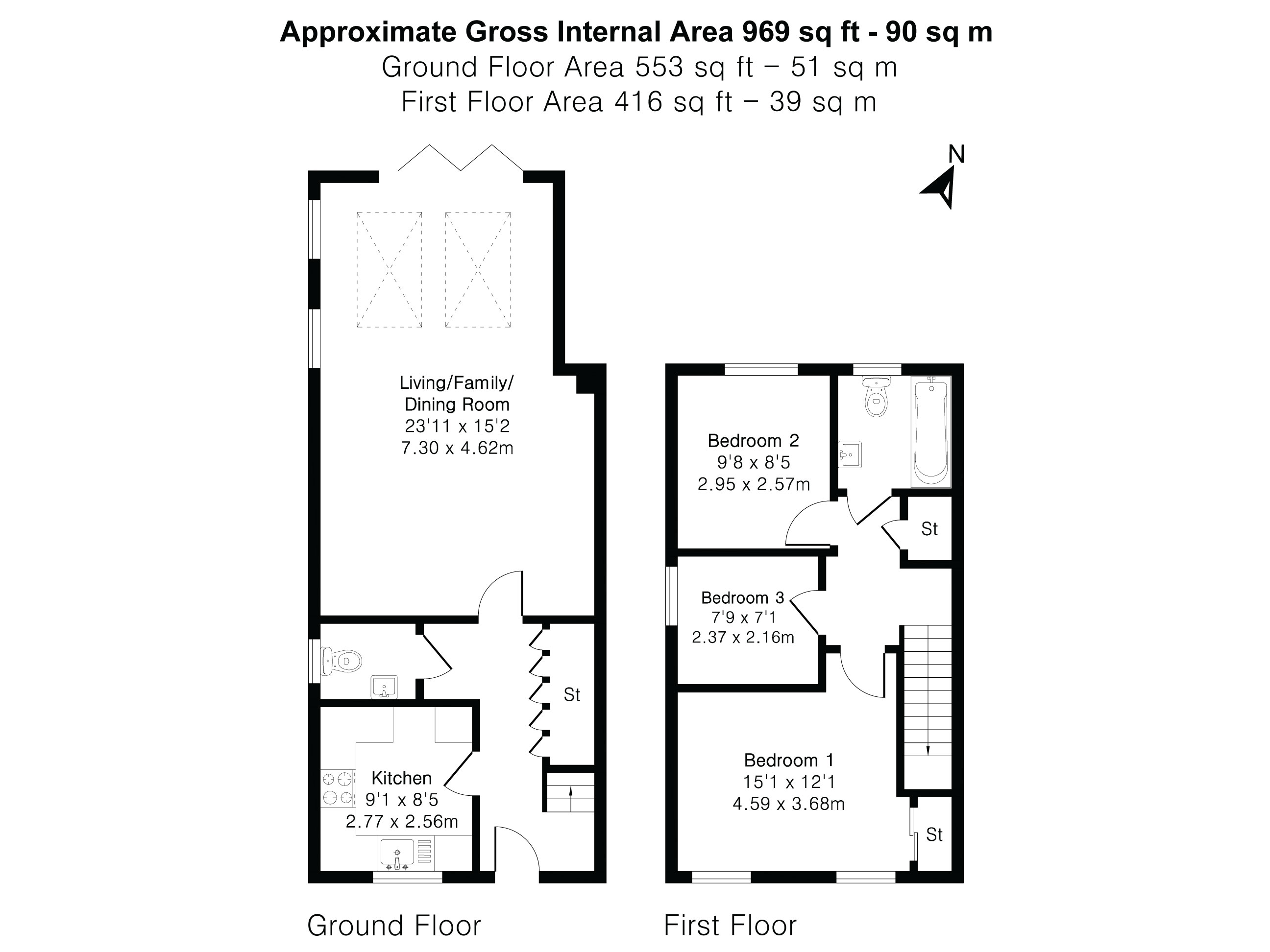 Floorplan for Holybourne, Alton
