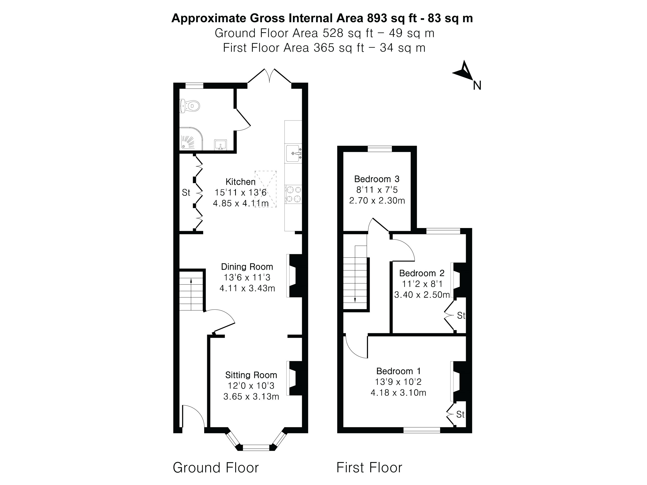 Floorplan for Alton, Hampshire