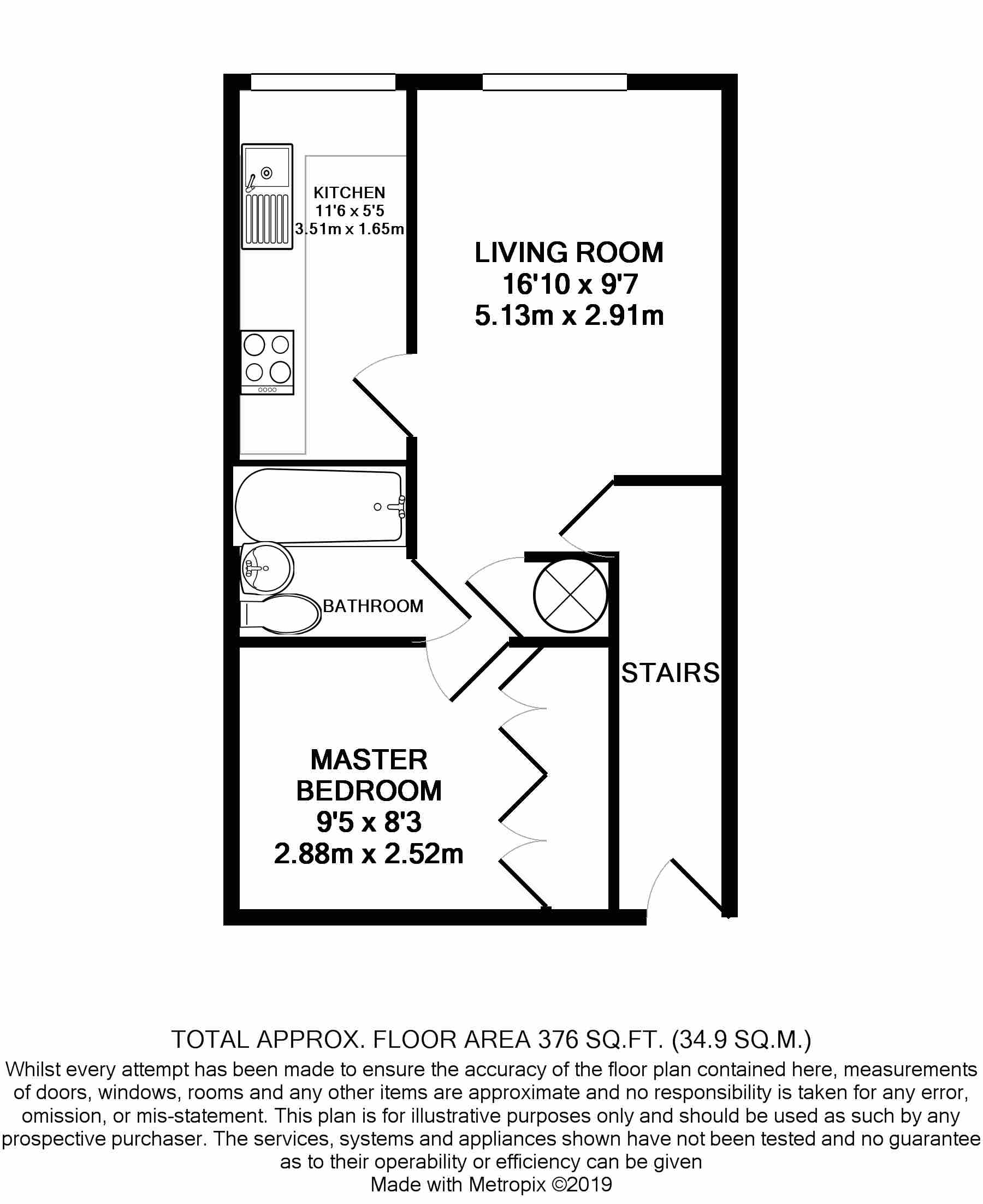 Floorplan for Alton, Hampshire