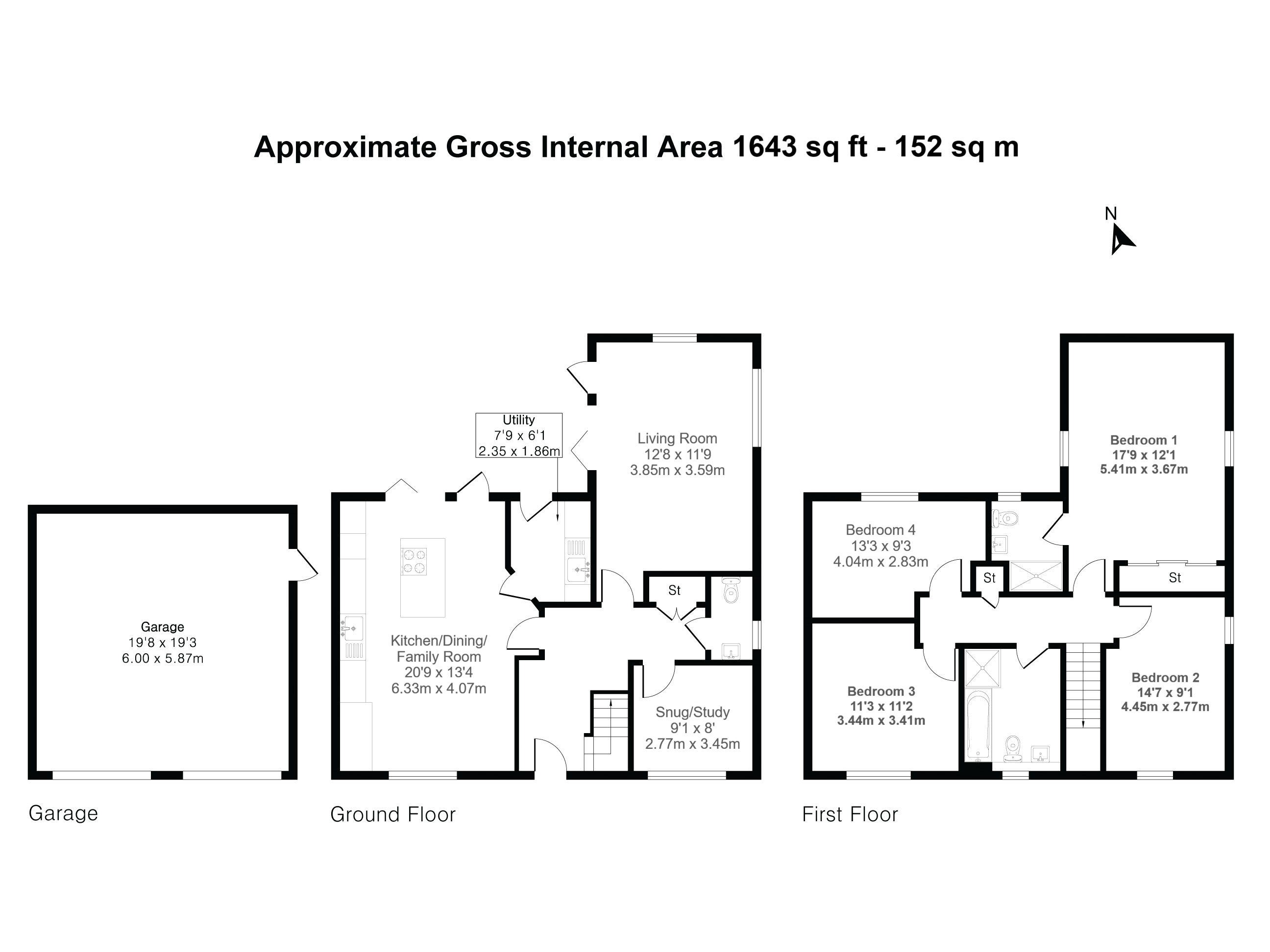 Floorplan for Medstead, Alton, Hampshire