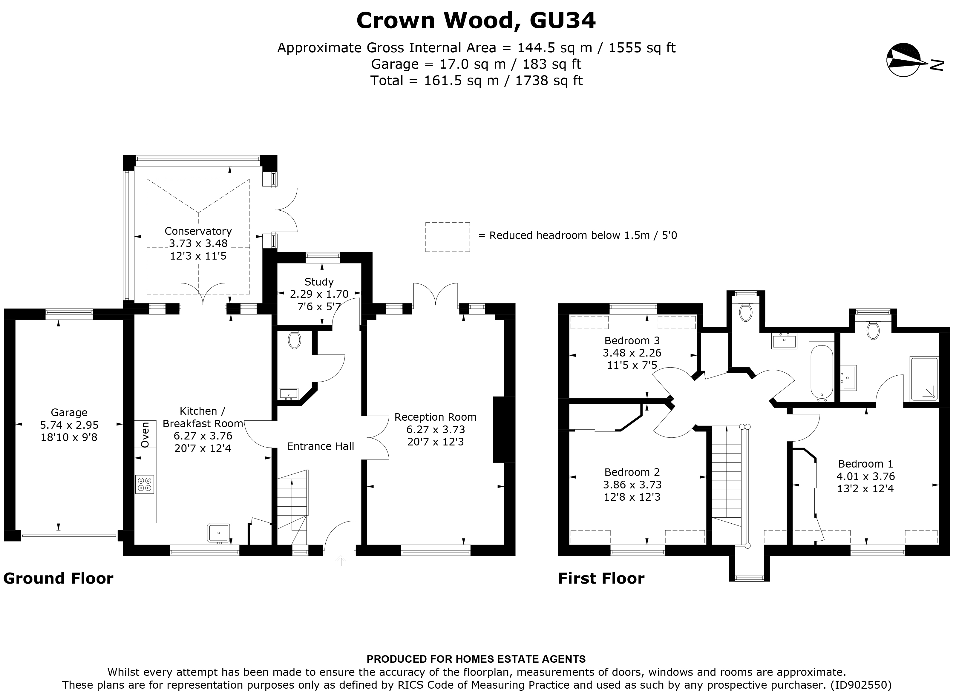 Floorplan for Medstead, Alton, Hampshire