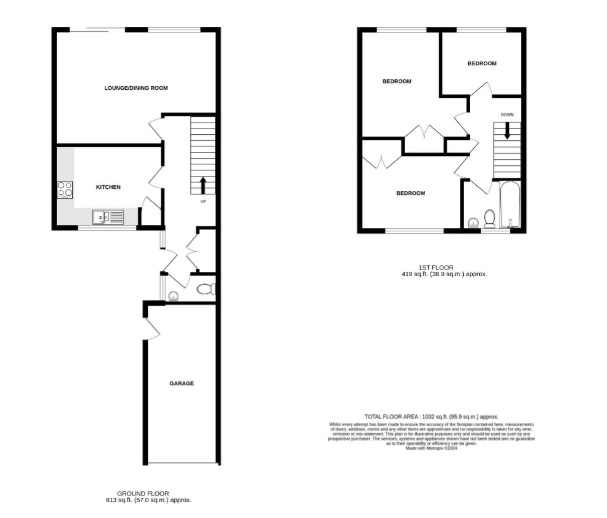 Floorplan for Alton, Hampshire