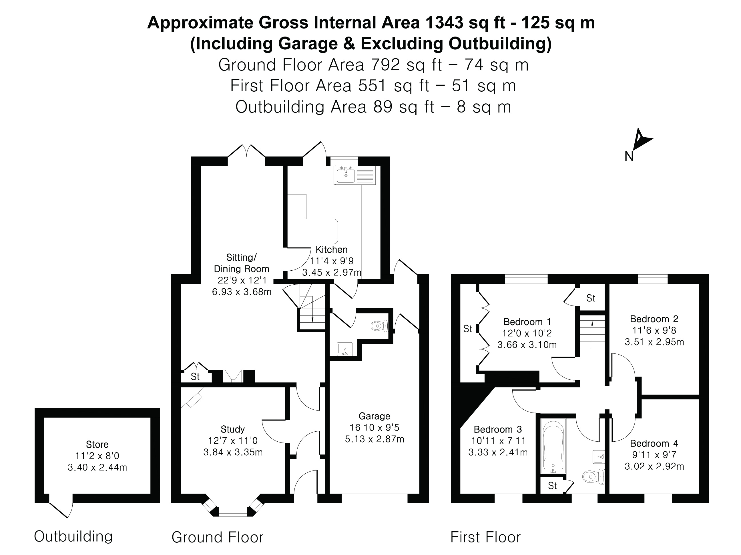 Floorplan for Beech, Alton, Hampshire