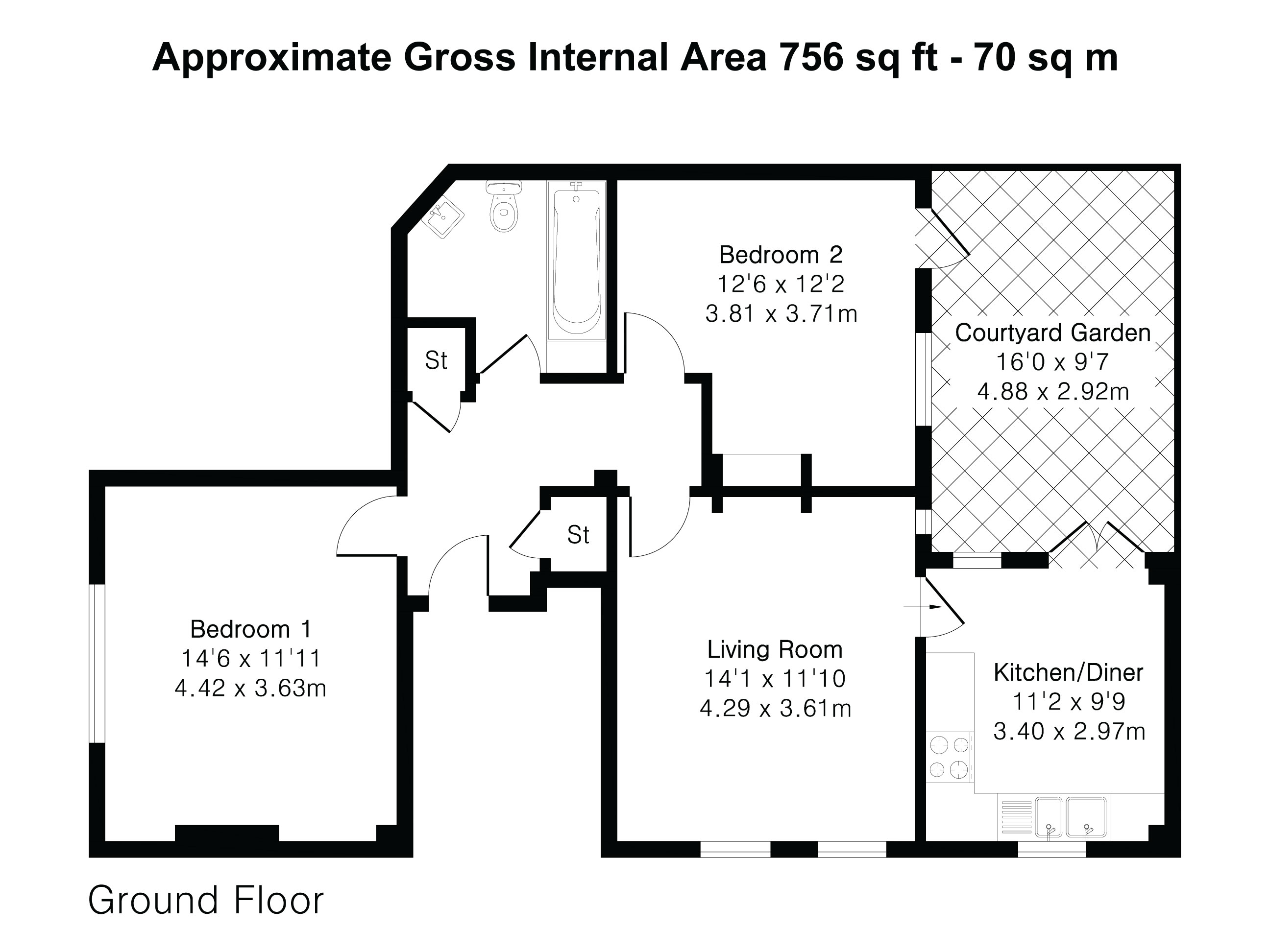 Floorplan for Alton, Hampshire