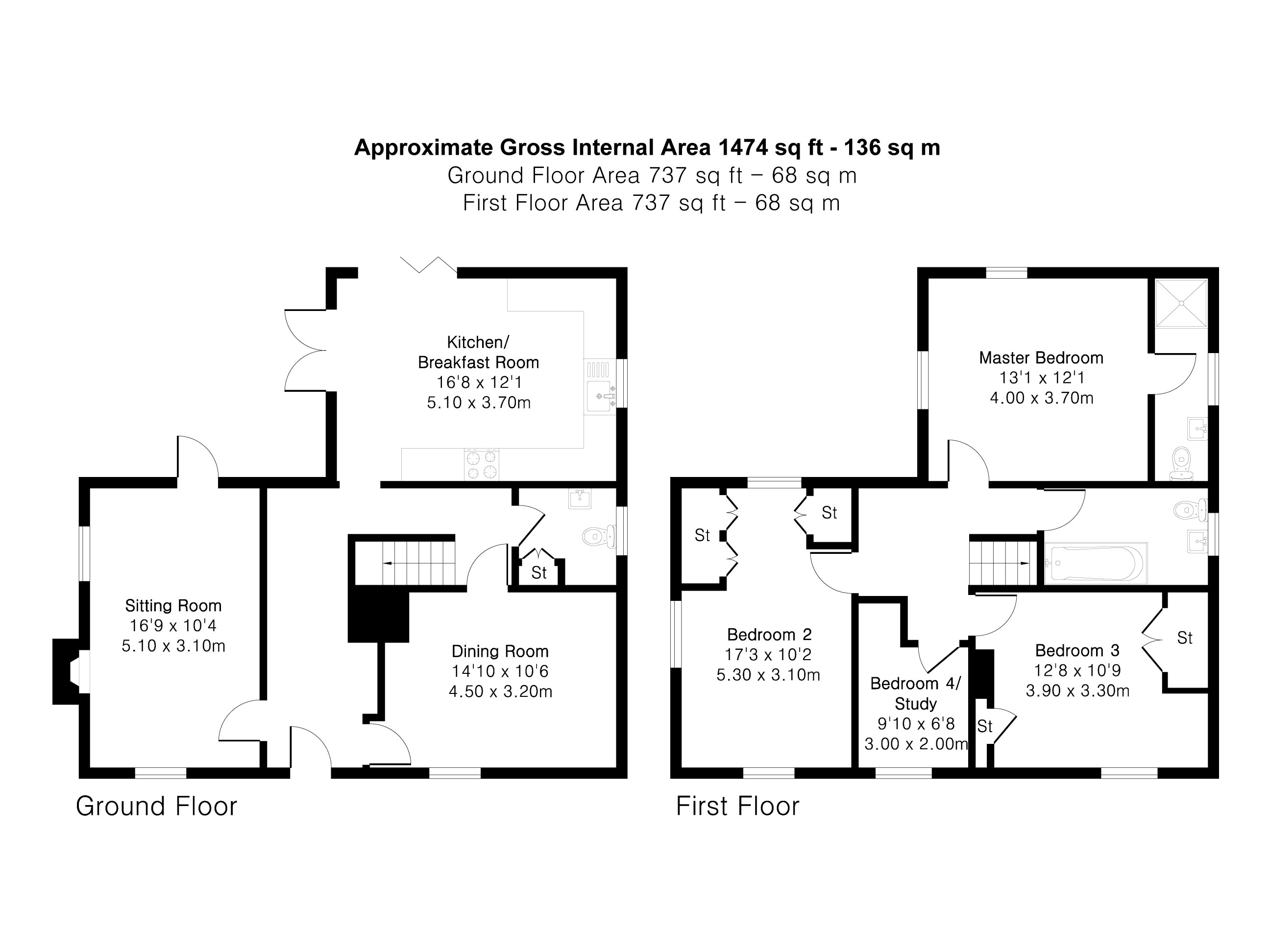 Floorplan for Holybourne, Alton, Hampshire