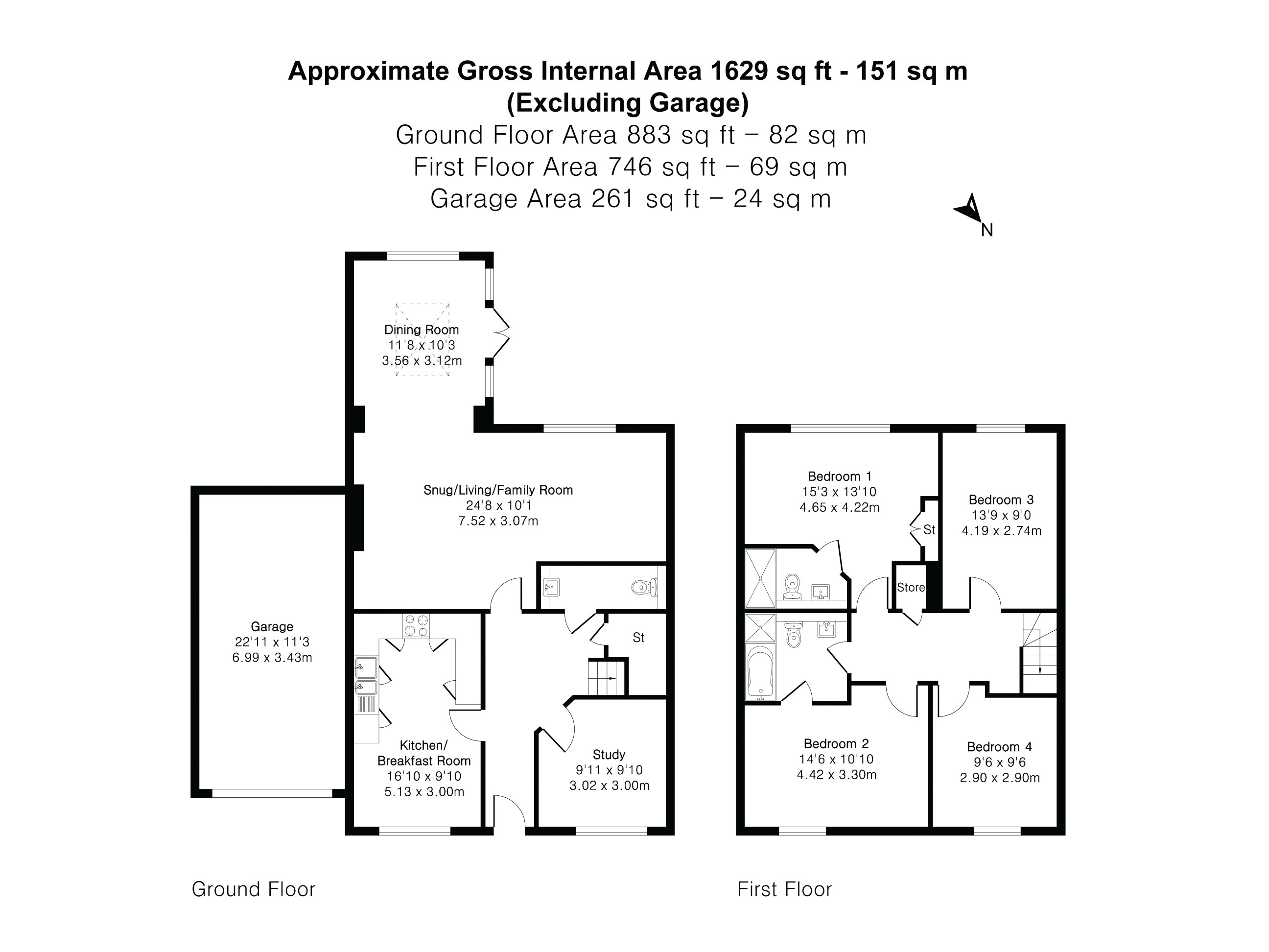 Floorplan for Medstead, Alton, Hampshire