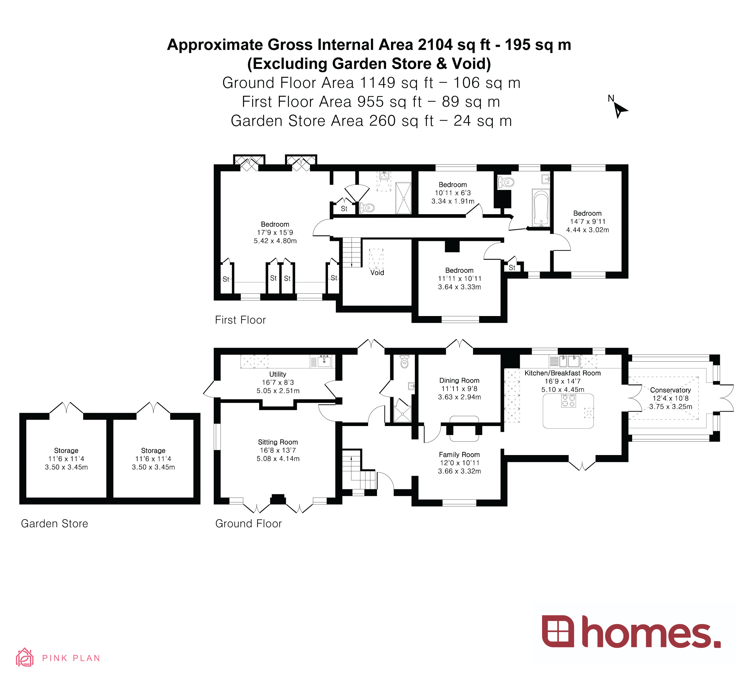 Floorplan for Bentworth, Alton, Hampshire