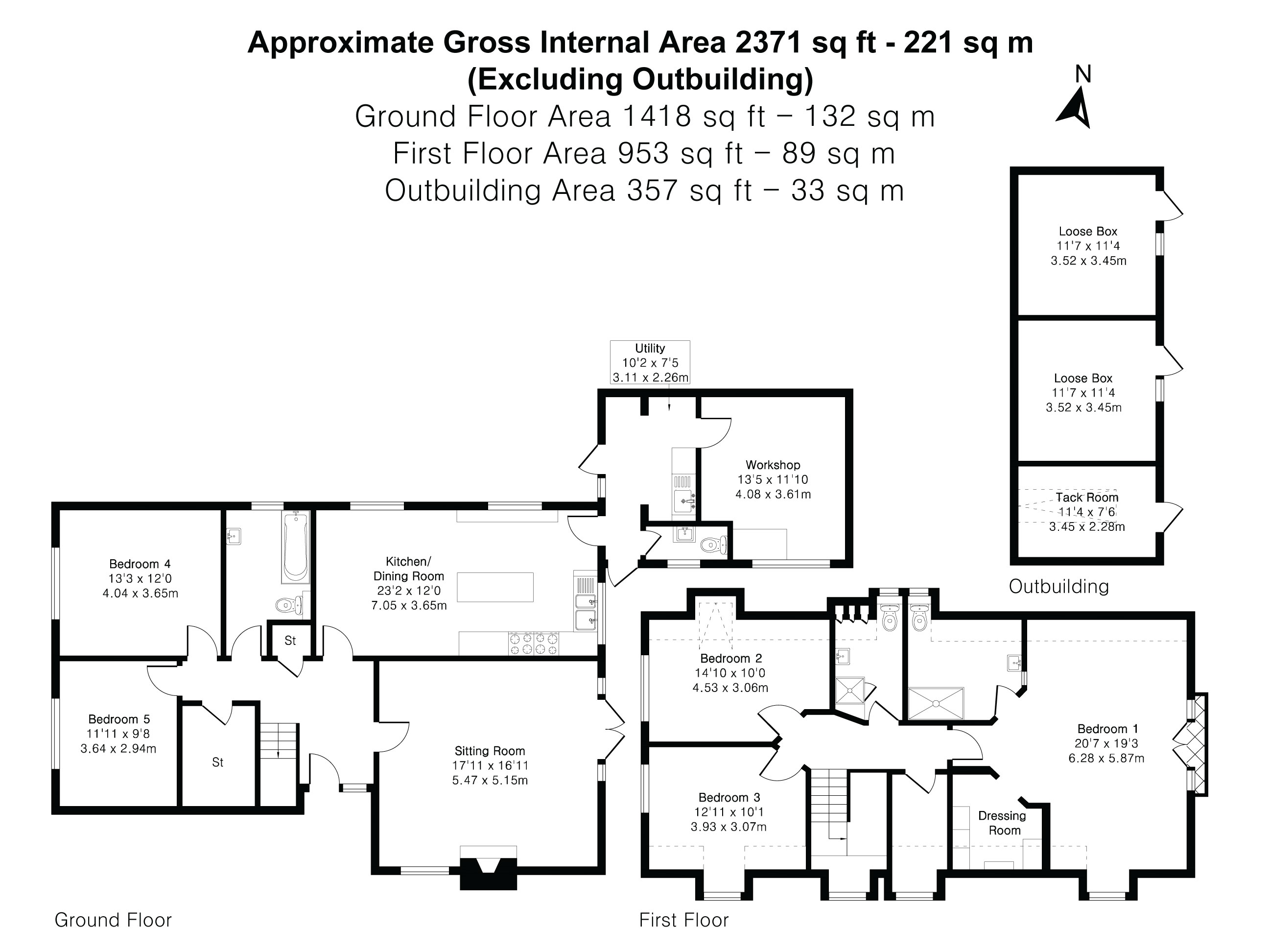Floorplan for Medstead, Alton, Hampshire