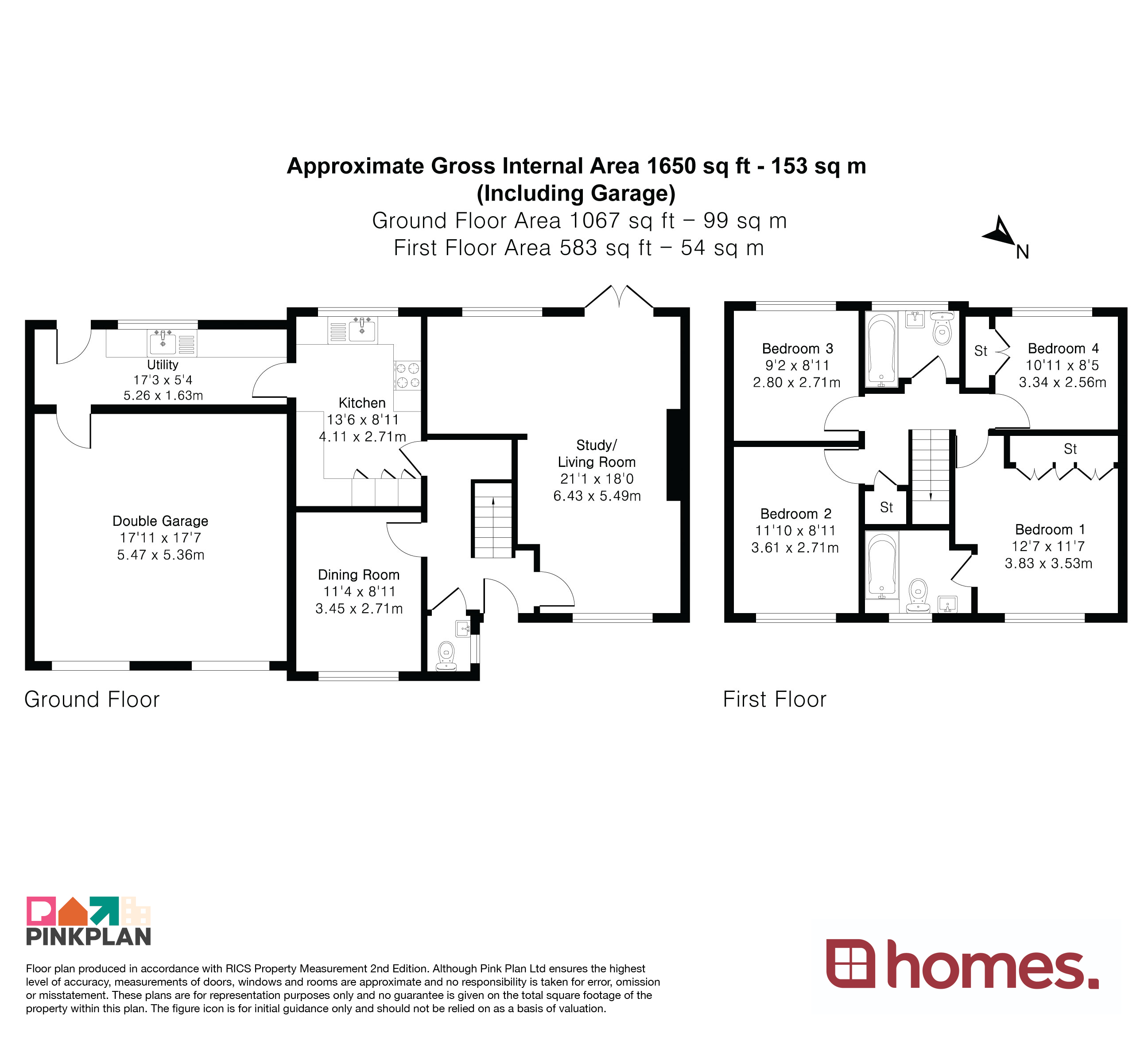 Floorplan for Four Marks, Alton, Hampshire